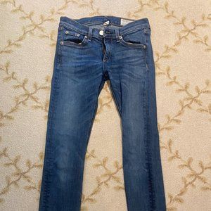 rag & bone Mid-Rise Blue Jeans Women's 25